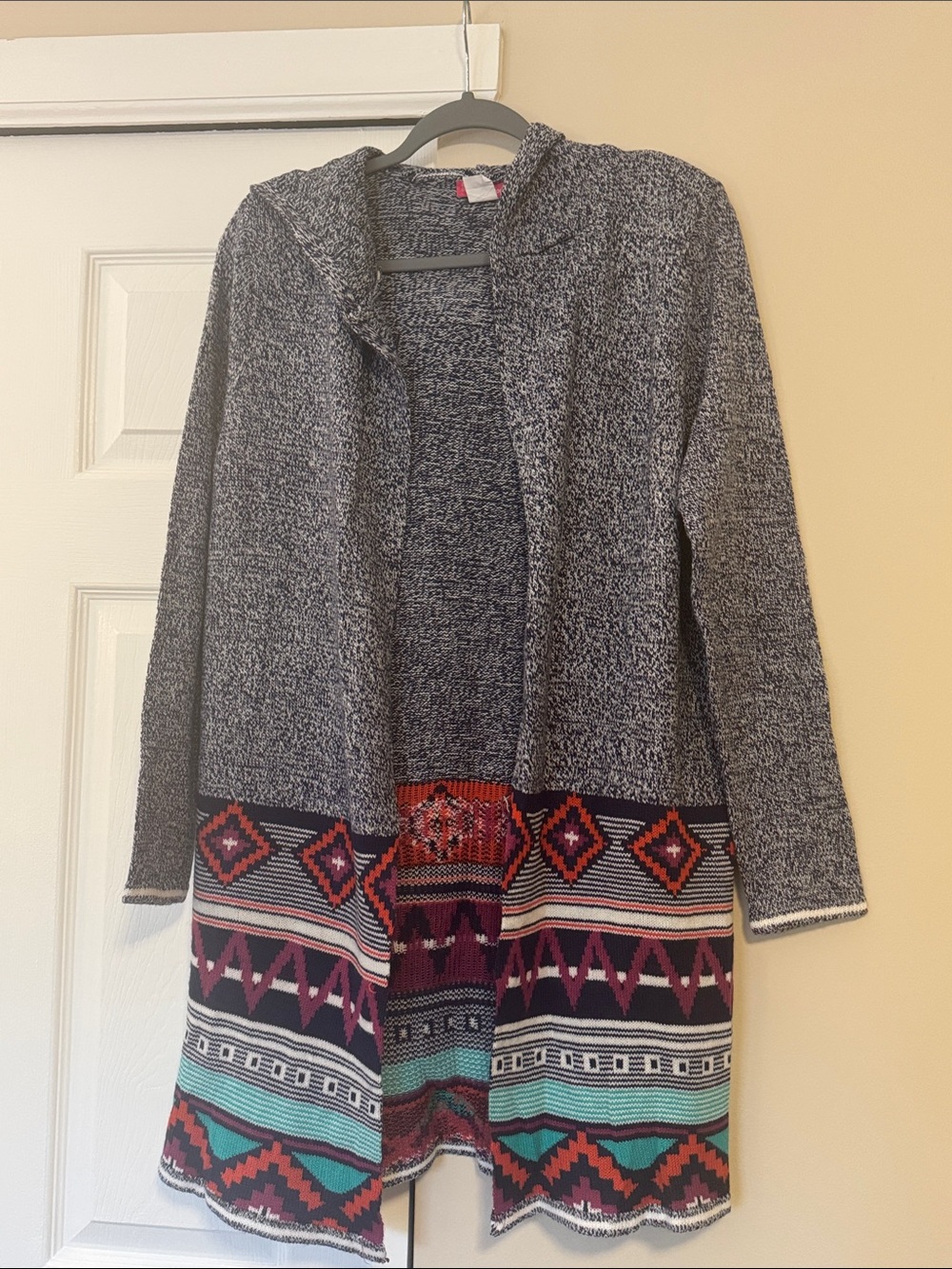 Pinklicious Hooded Cardigan Sweater